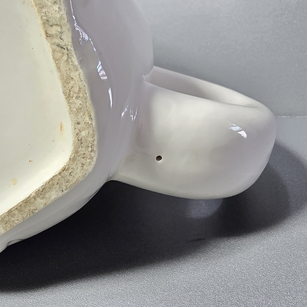 Goebel White Cat With Pink Collar Bow Teapot W. Germany, - Picture 13 of 14